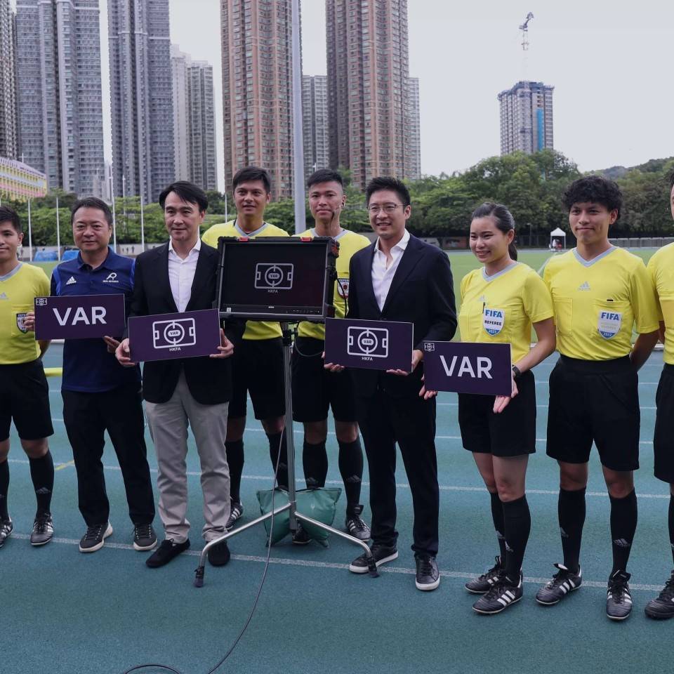 在國際足聯的資助下，中國香港足總將VAR引入港超
