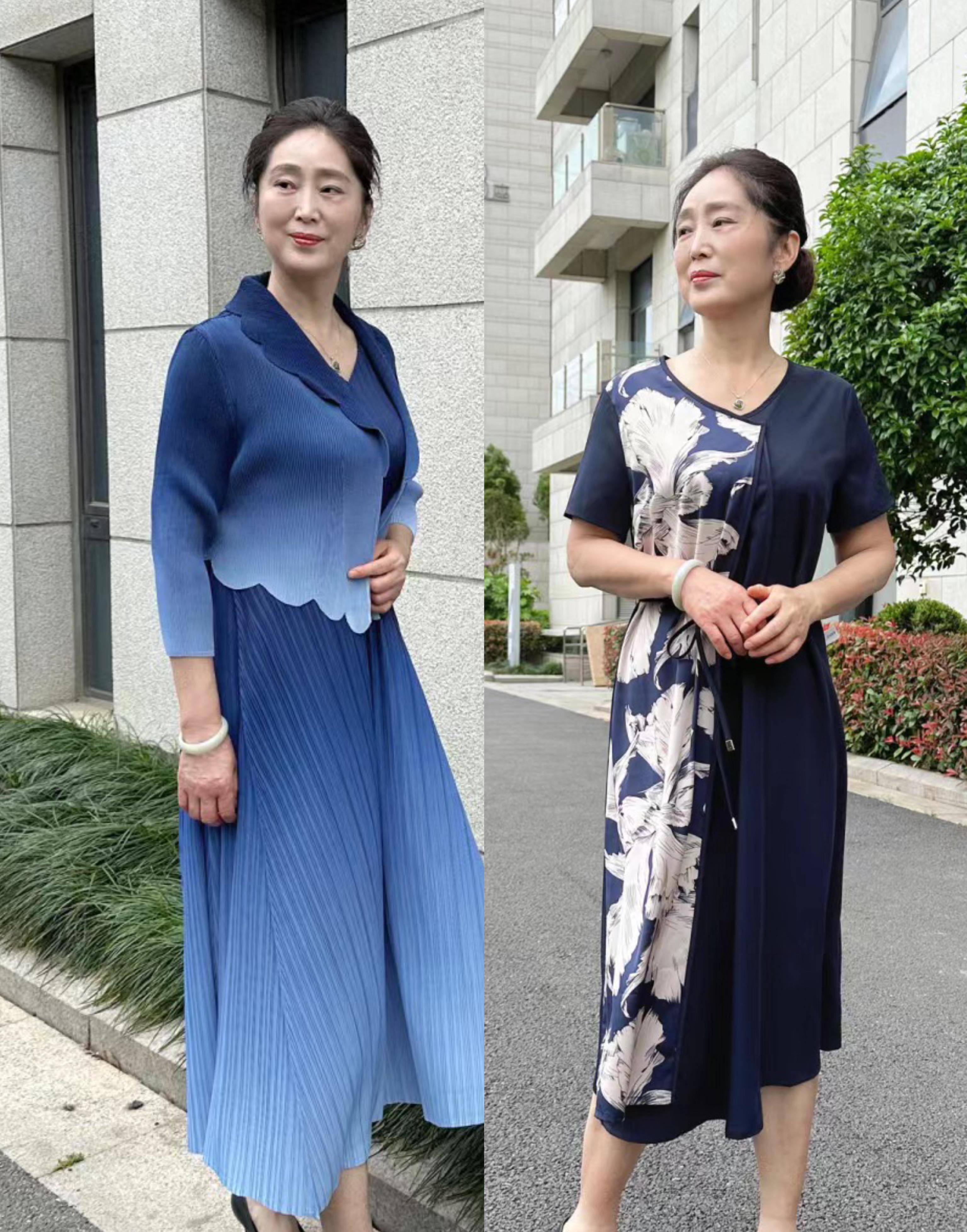 优雅阿姨告诉我:头发不准,衣服不花,裙子过膝,高端又利落_女性_款式