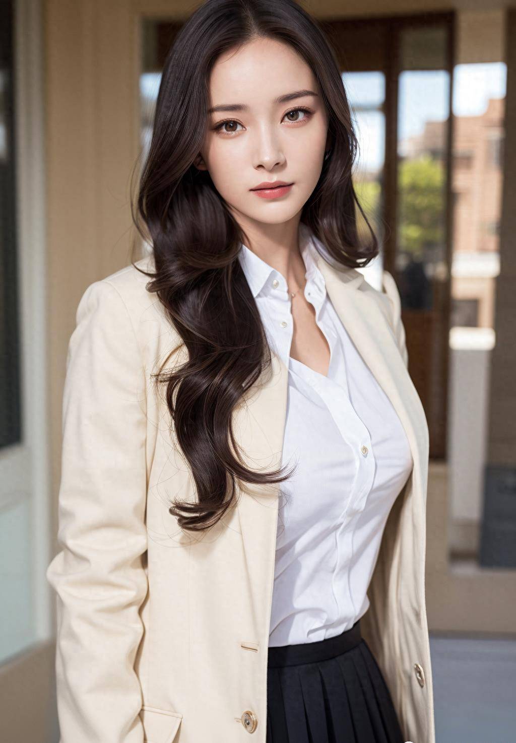 ai画画——成熟气质的职业都市丽人装扮_魅力_着装_美女