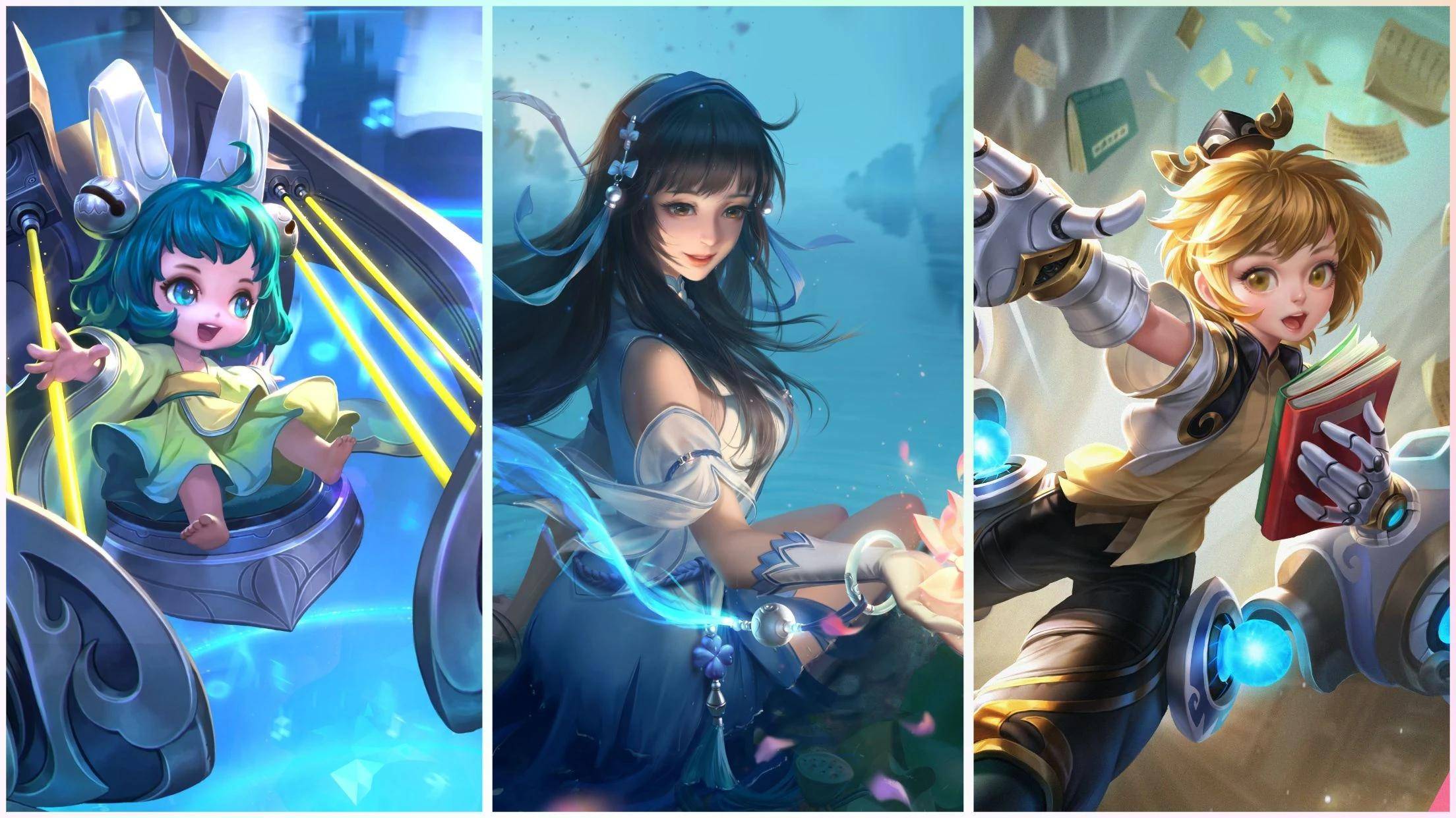 安利3位英雄给女玩家,当前版本较为强势_蔡文姬_西施_孙膑