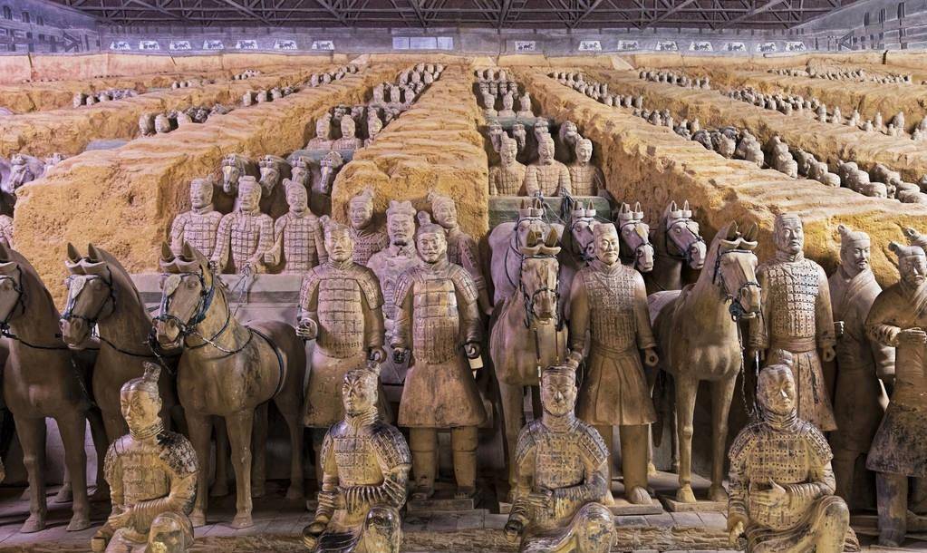 二十世纪考古史上最伟大发现:近距离直击秦皇陵兵马俑,震撼人心_图片