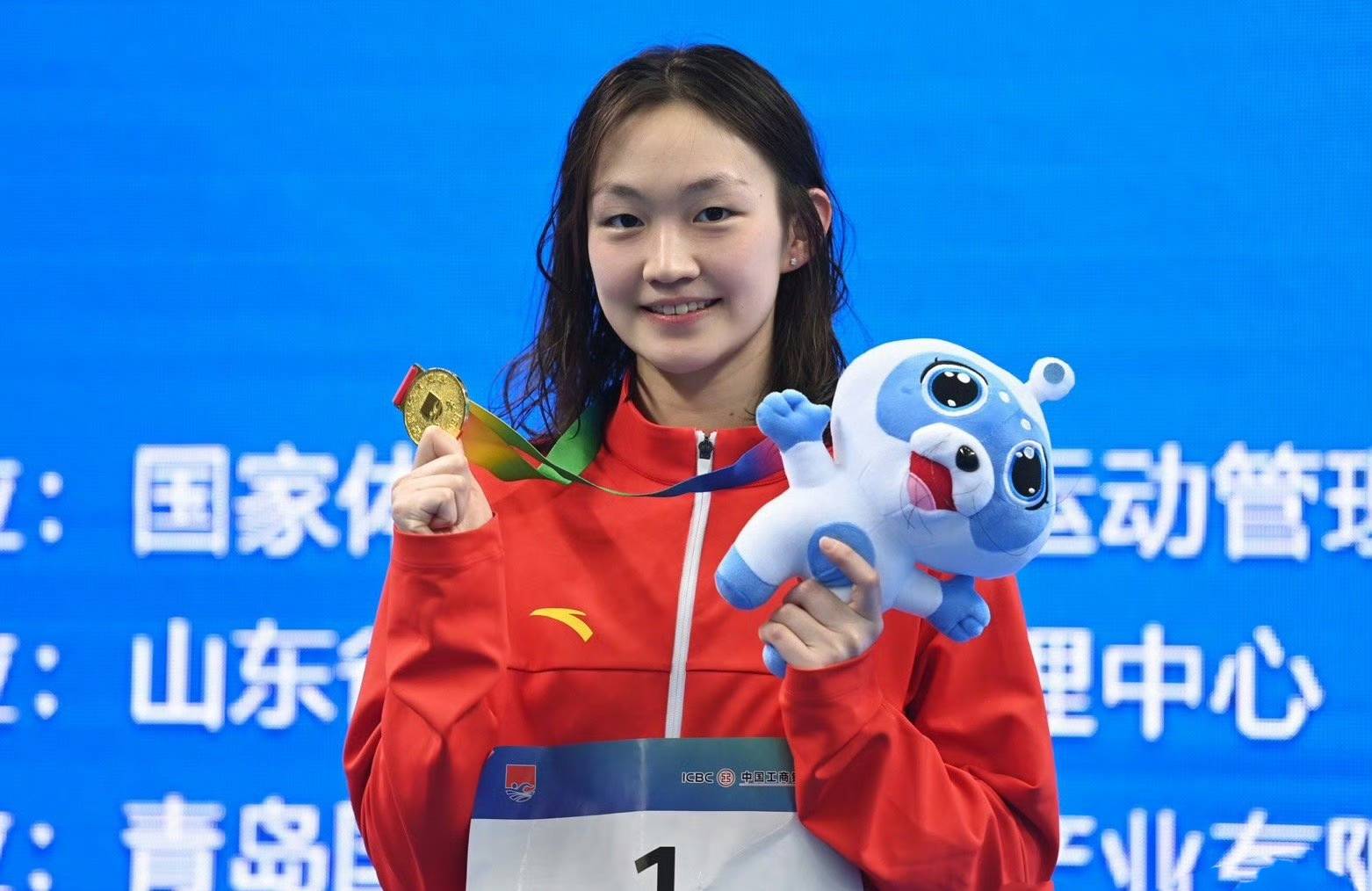 突破极限战胜自我,游泳运动员——李冰洁_训练_奥运_亚运会