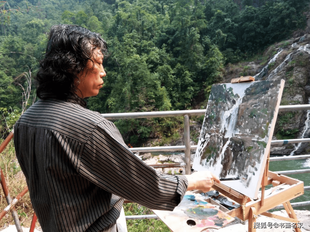 【中央电视台】cctv《艺术名家》栏目特聘客座教授——闻世宏_油画