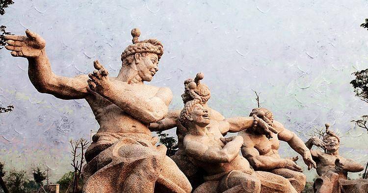 古闽越族原始舞蹈:拍胸舞惠安女跟古闽越族又有何渊源呢?