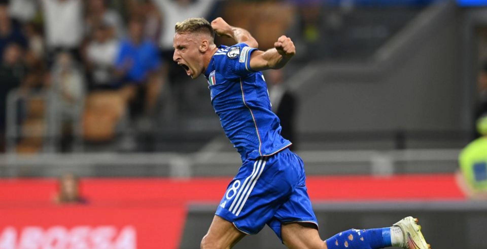 国际米兰球星在对阵马耳他比赛中的表现而受到赞扬