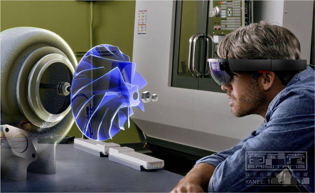 一,提升展示效果:全息投影技术通过在空气中生成立体的影像,给观众