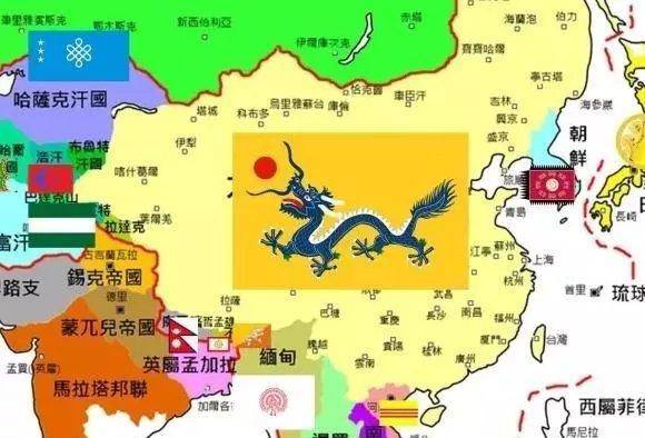 明朝巅峰时期的版图和清朝比哪个更大?_中国_地区_图集