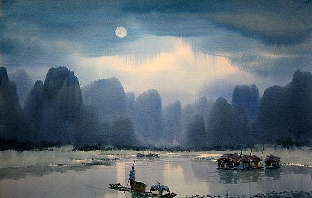 可他流传下来的一首诗,却被誉为"唐诗第一"_张若虚_春江花月夜_名字