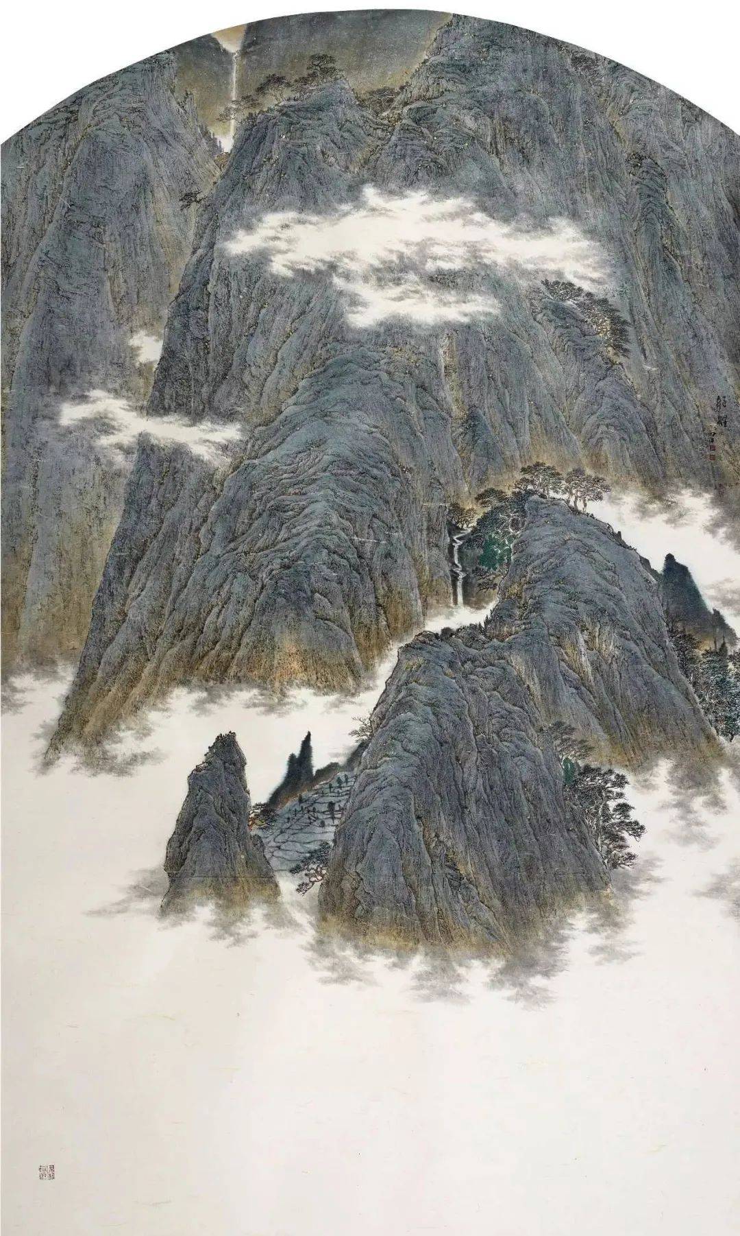 刘龙耀——现代青绿山水画的佼佼者_作品_中国画_全国