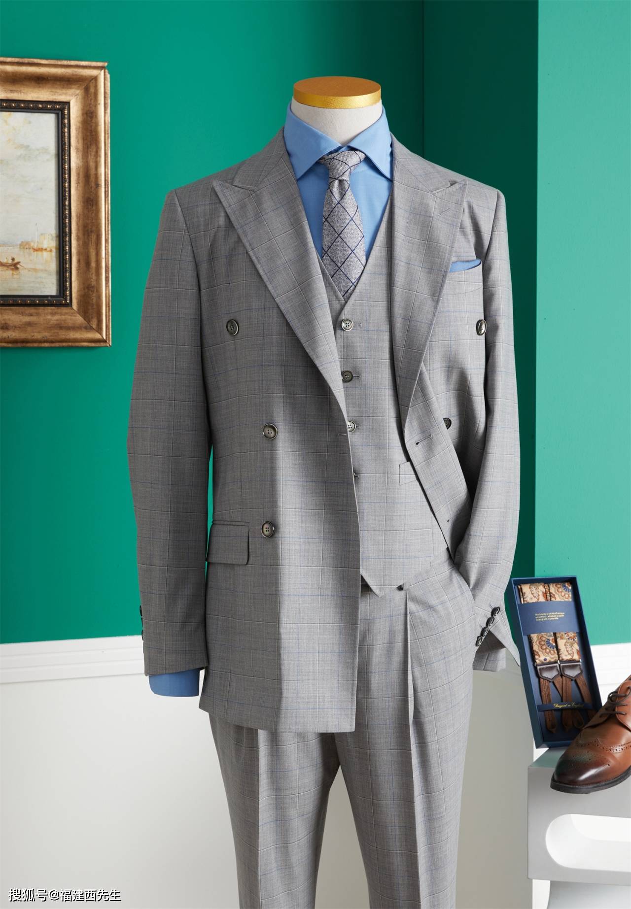 福州戈享西服定制——婚礼大事,带上父亲一起定制西装_爸爸_礼服_显得