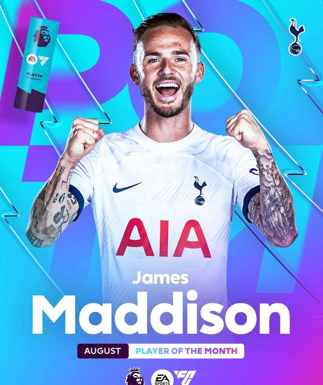 凯恩刚走,孙兴慜就要带热刺夺冠了?_英超_詹姆斯·麦迪逊_创造历史