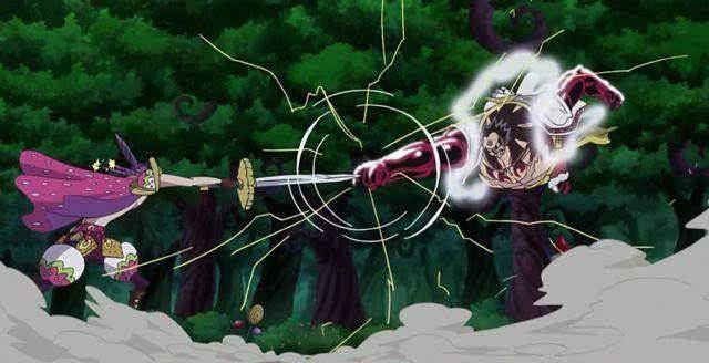 海贼王——星斯慕吉出场路飞被打得鼻青脸肿但是娜美却洗了个澡?