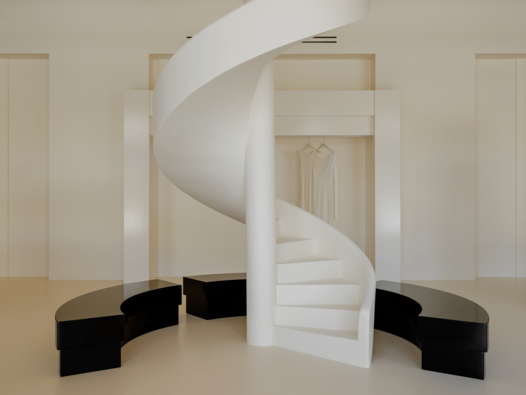 polina ditsman | 比德芙还要丝滑的零售空间_概念_楼梯_色调