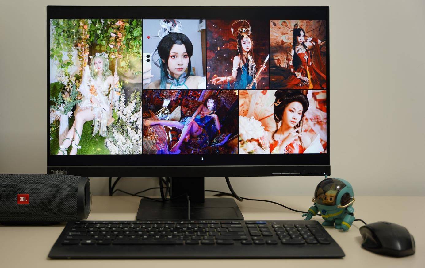 双11提前做功课,以联想thinkvision e24q显示器,聊聊商务显示器_色彩