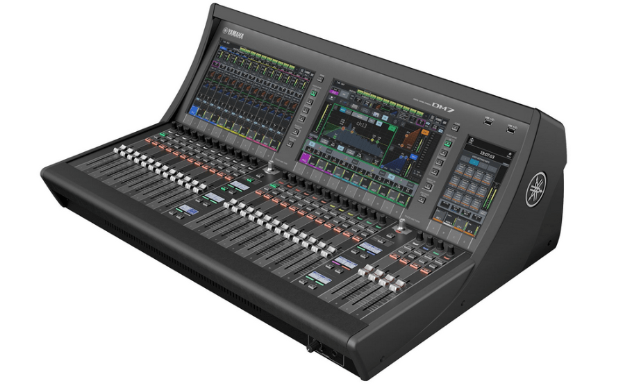 yamaha 雅马哈数字调音台 dm7 参数_compact_支持_dante