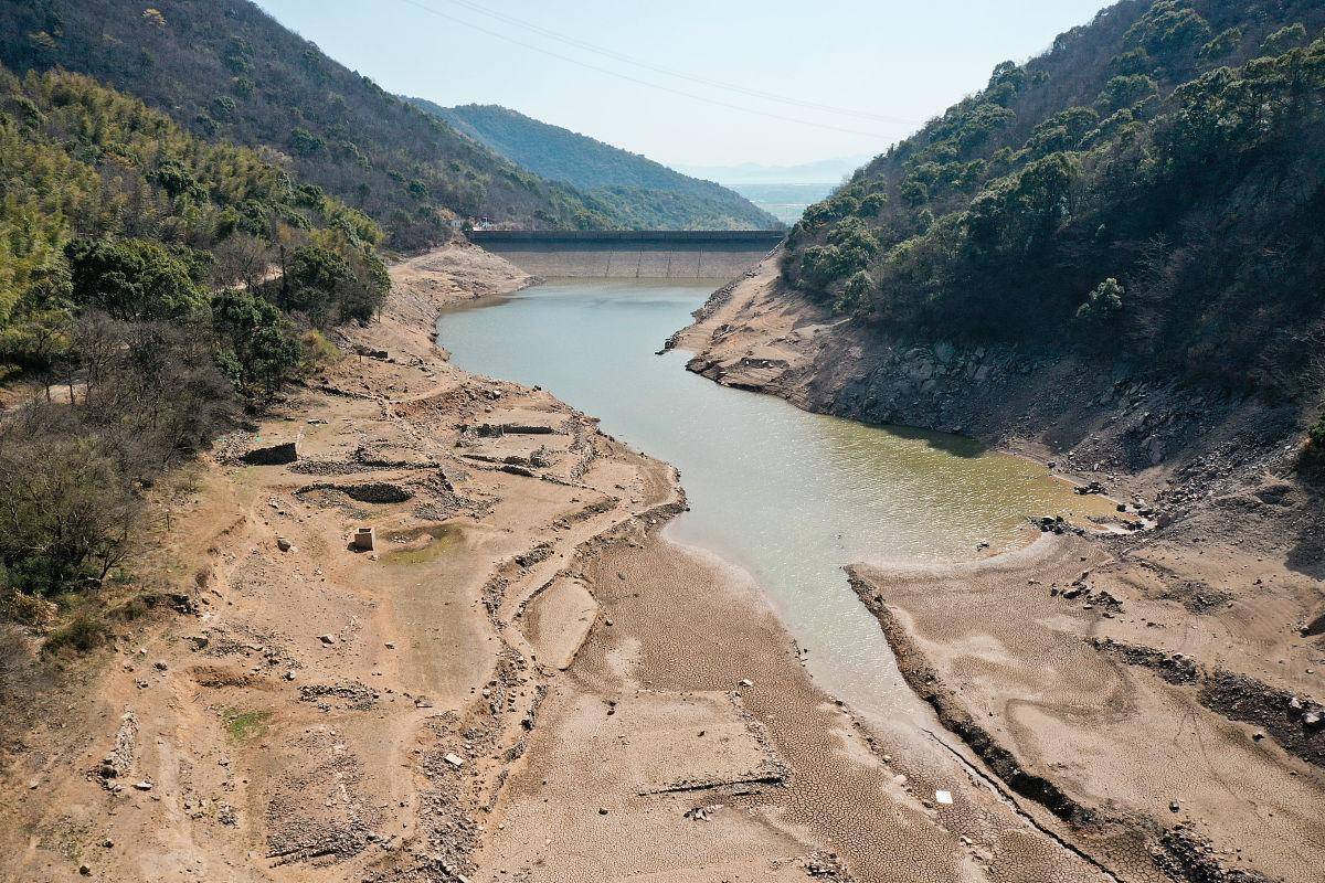 宁波藤岭水库:自然美景_大坝_地方_宁静