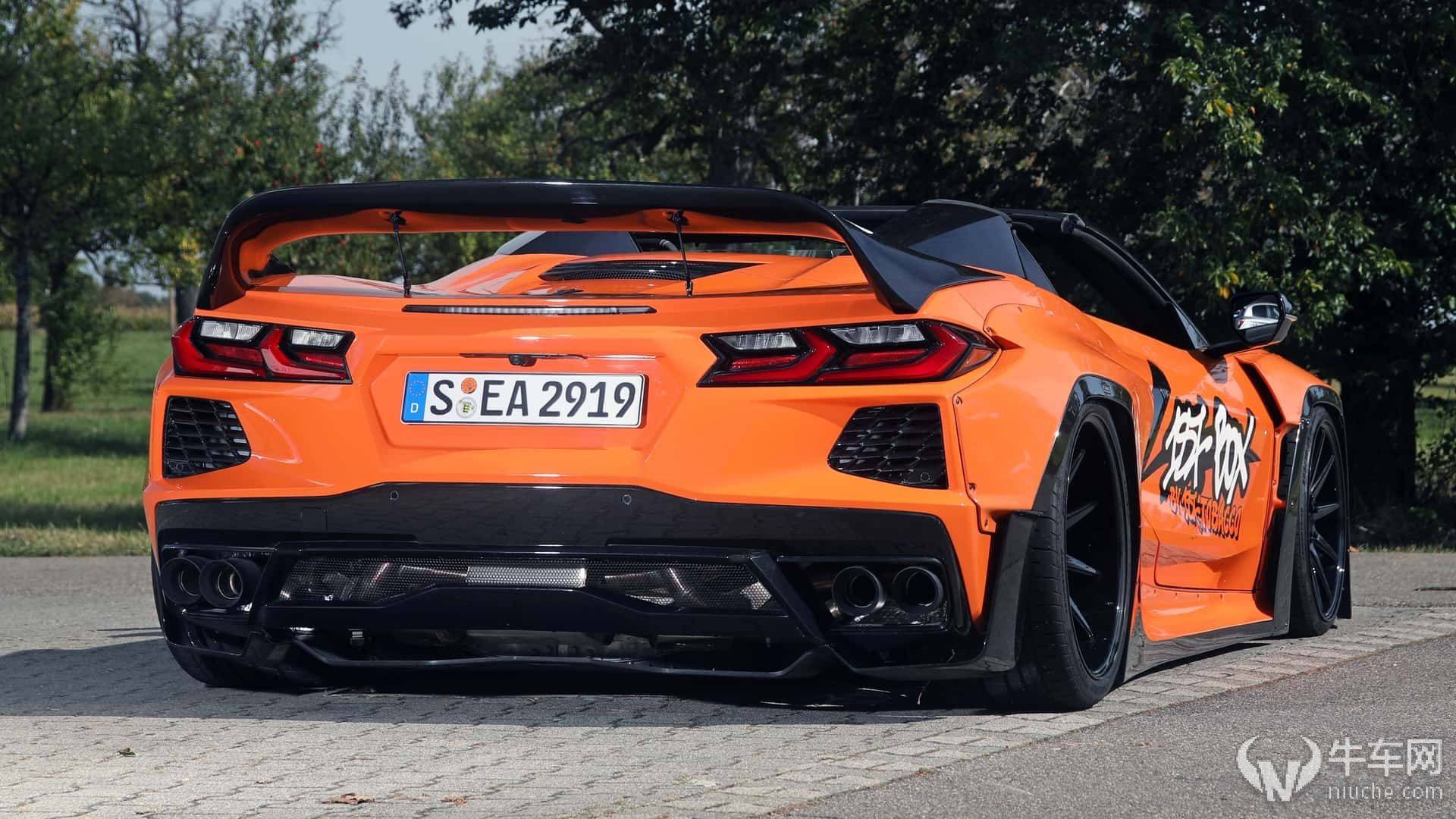 美系大佬克尔维特 c8怎么改 宽体气动加轮毂就够了_搜狐汽车_搜狐网