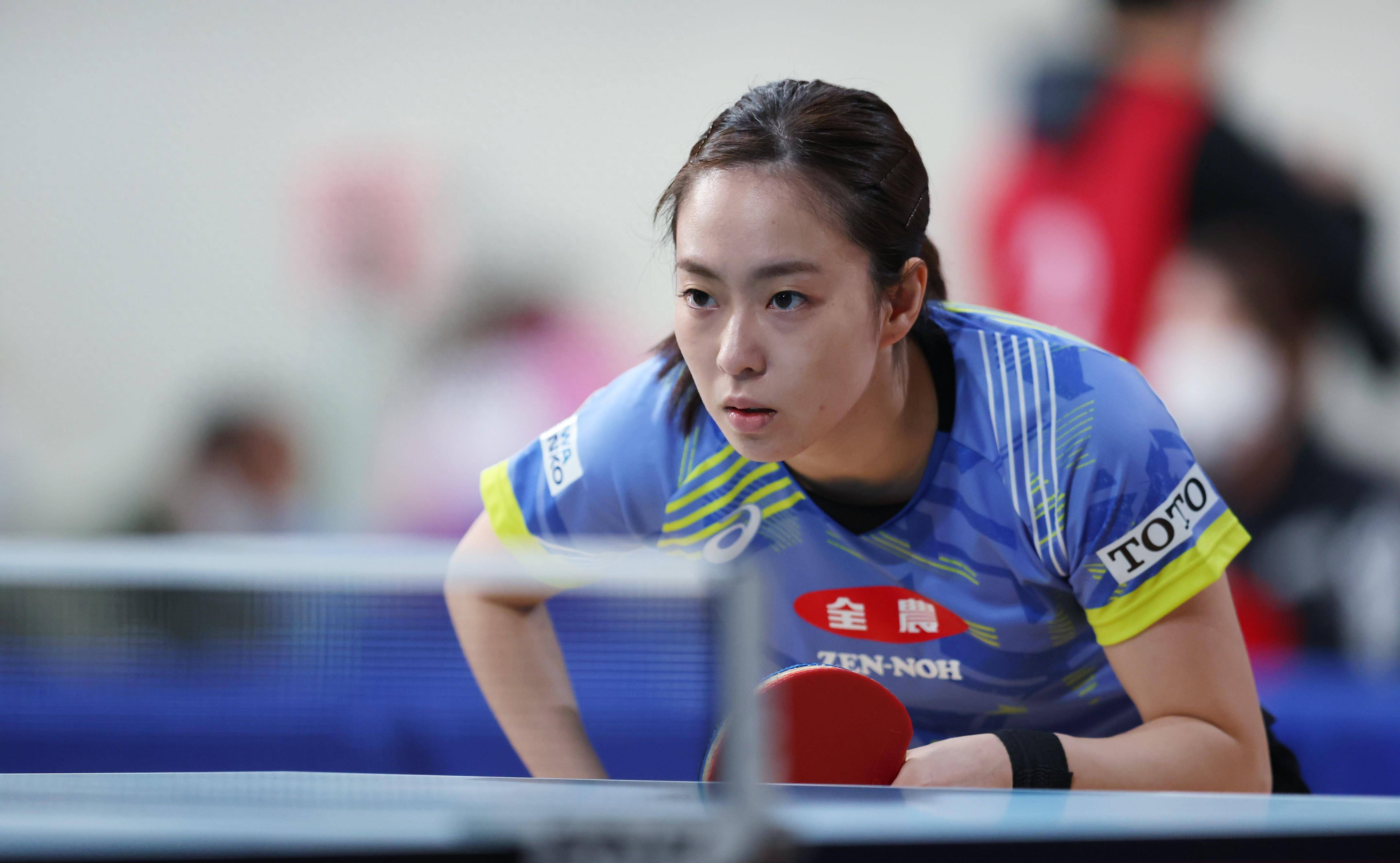 石川佳纯接受采访时被问到,如果她能选择一个理想的混合双打搭档,她