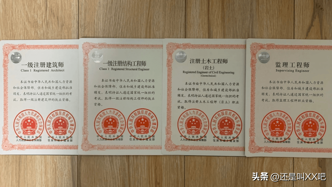 派画家花了6年时间实现了著名建筑 著名结构 岩土 监理王炸证书的结合