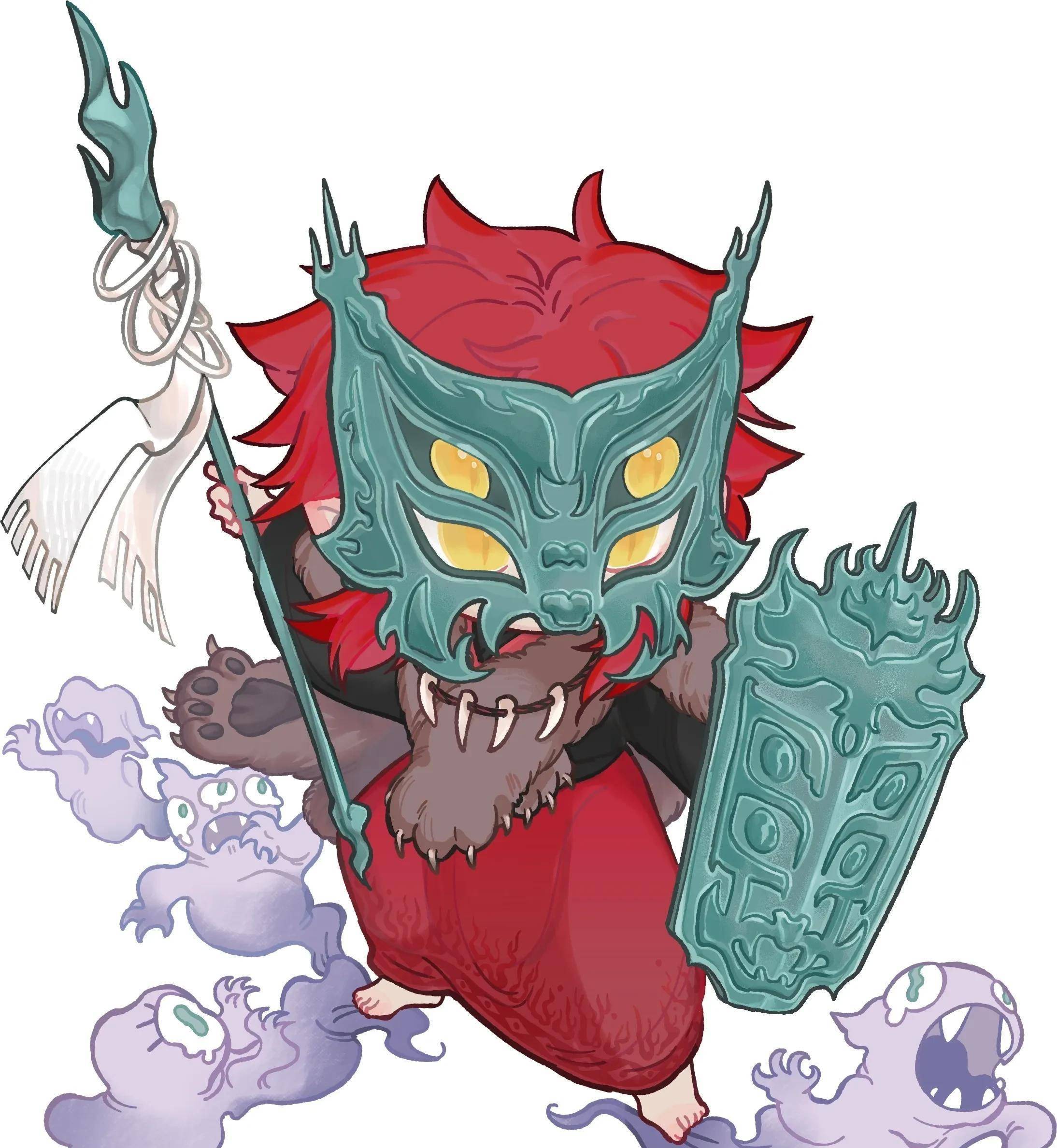 中国的妖(2):方相氏_黄帝_仪式_眼睛