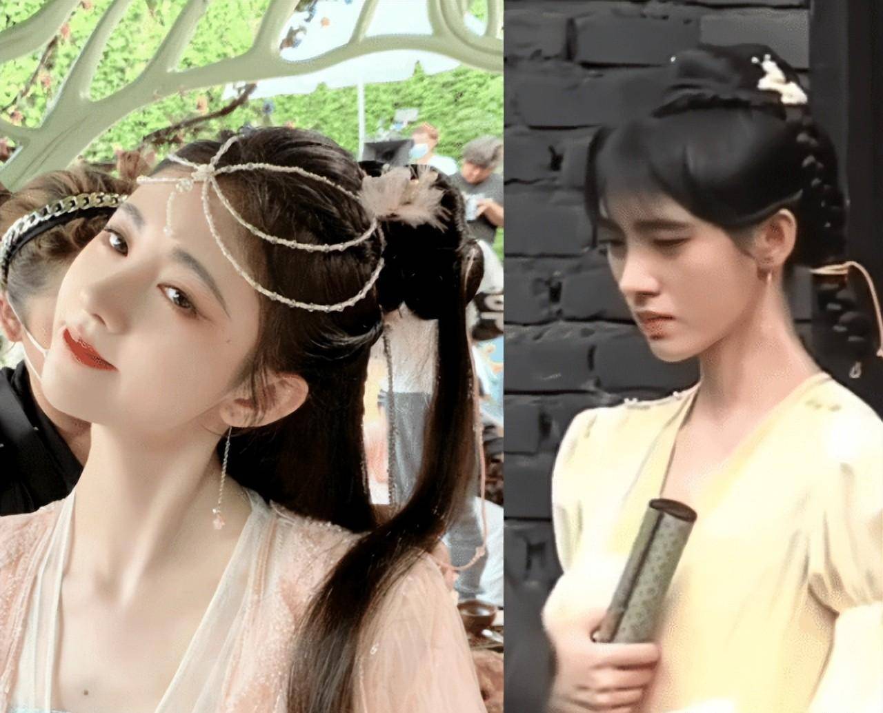 鞠婧祎路透图:高鼻梁,大眉毛,跟精图差距大,太瘦不好看_鼻子_五官