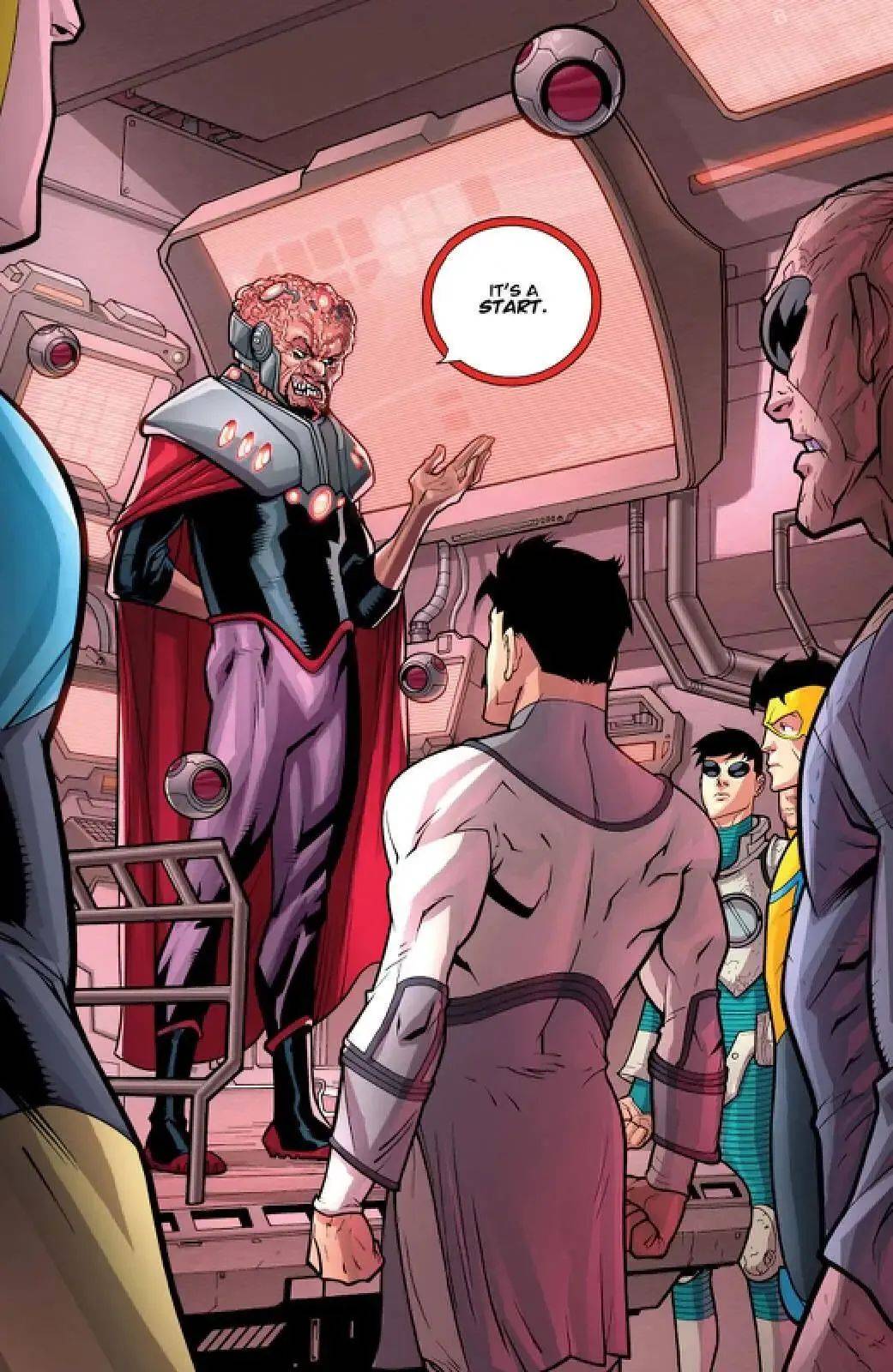 他企图占领这个原始星球将功补过,给维特鲁姆族人一个交代.