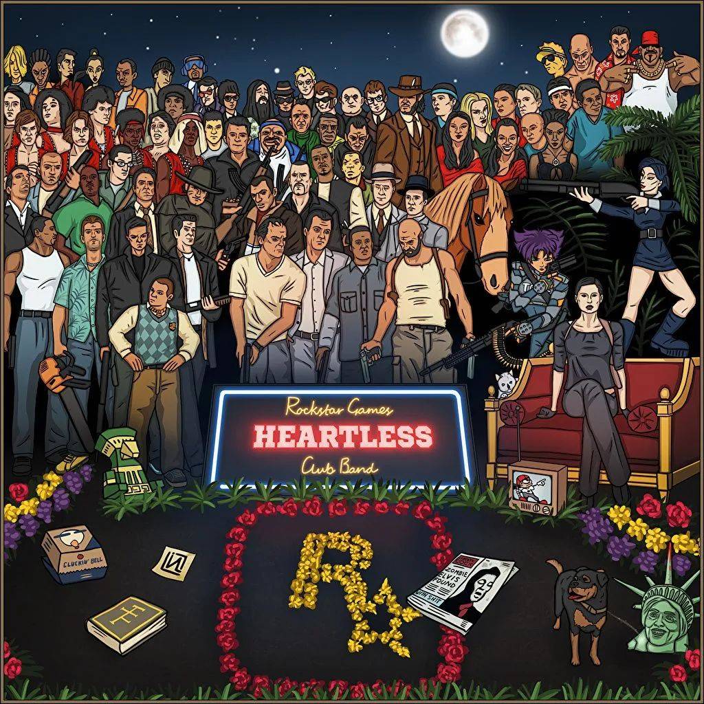 《恶霸鲁尼》《黑色洛城》《荒野大镖客:救赎》《荒野大镖客:左轮》