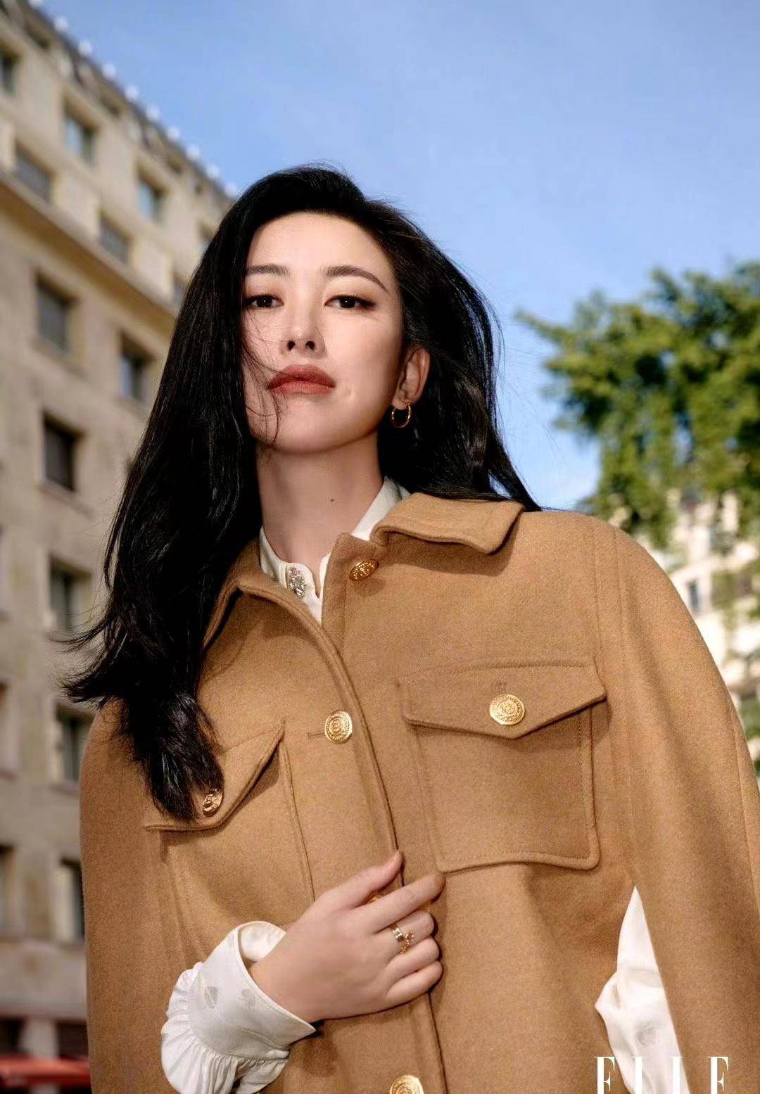 穿黑裙贵妇脸超美,新剧合作刘亦菲颜值不输_朱朱_裙子_效果