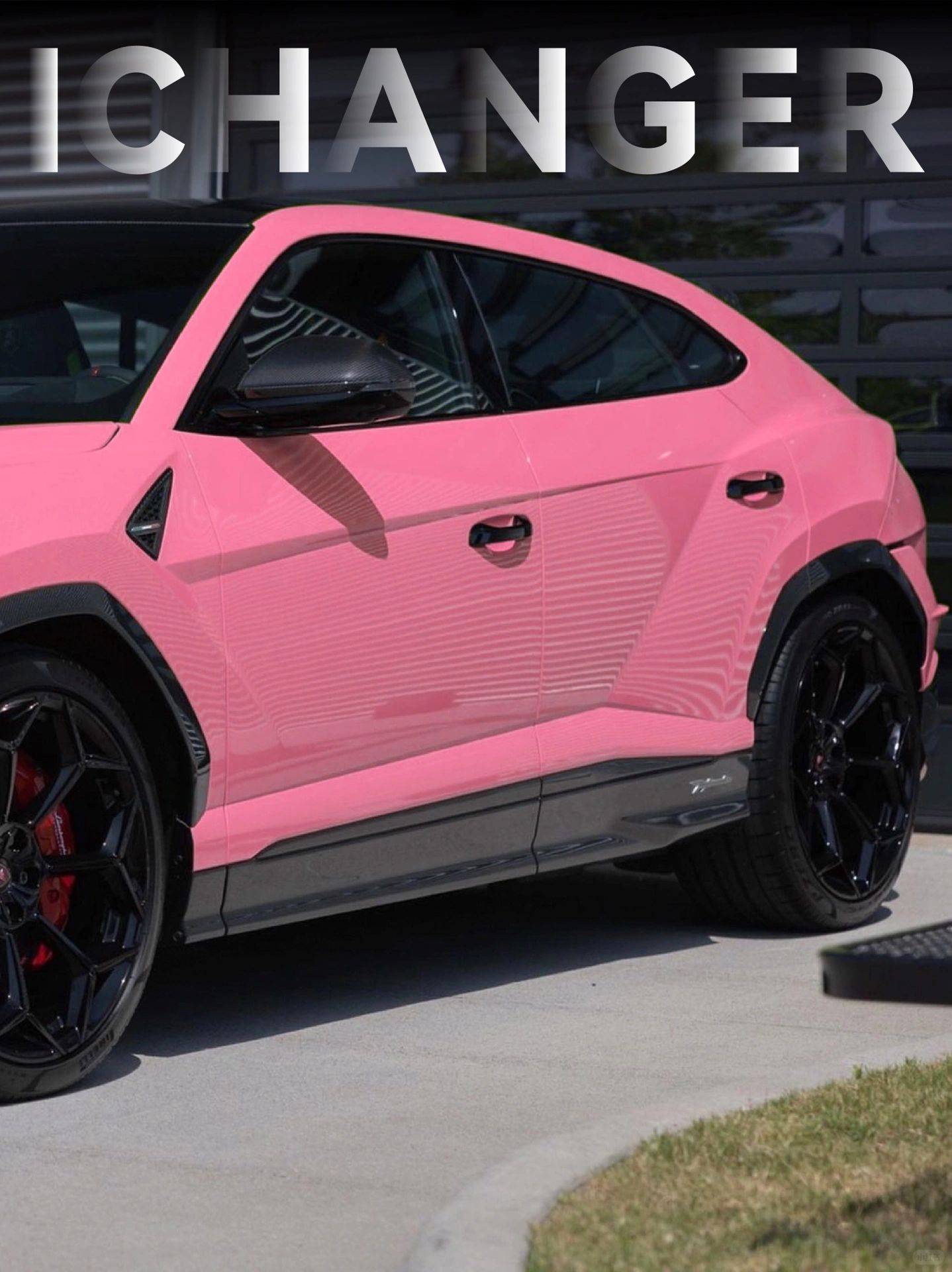 兰博基尼icr改色膜月野粉,又甜又辣的气质谁懂啊~_搜狐汽车_搜狐网