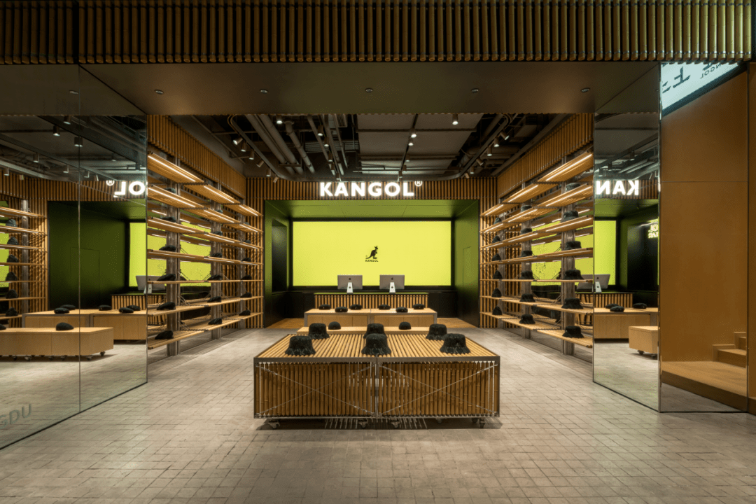 kangol西南旗舰店,竹编引领巴适新潮流_空间_品牌_设计