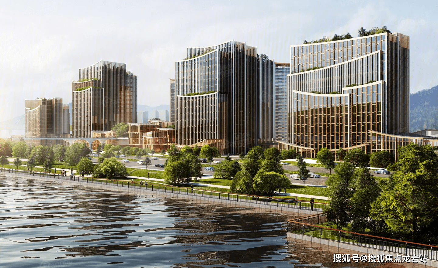 榕城江上图_福州_项目_中心