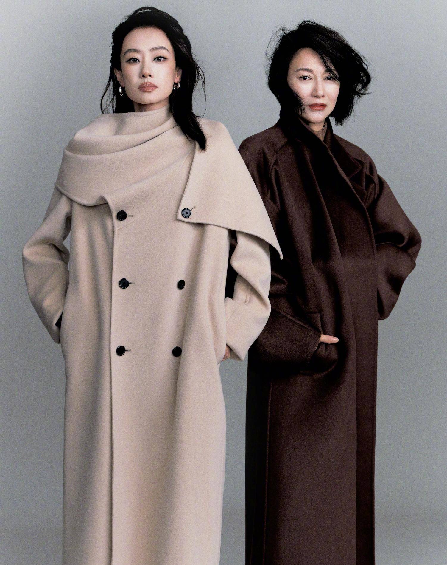 一个真空,一个热泪盈眶_外套_黑色_大衣