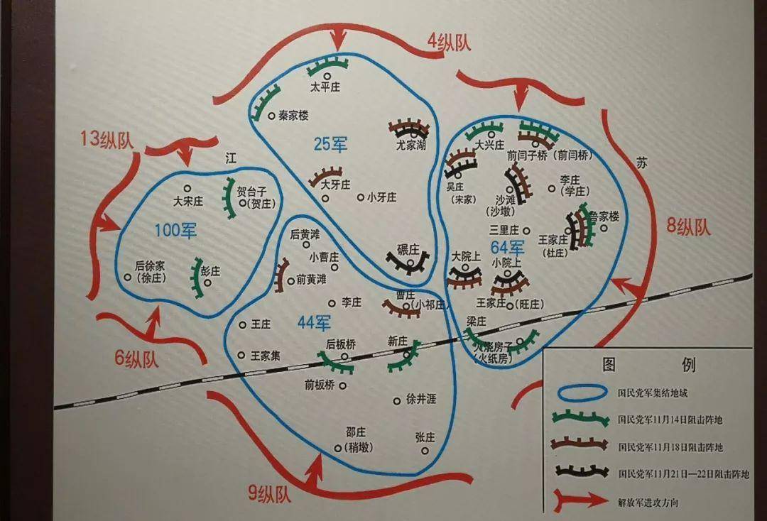 淮海战役实地考察及历史之碾庄_国民党_兵团_黄伯韬
