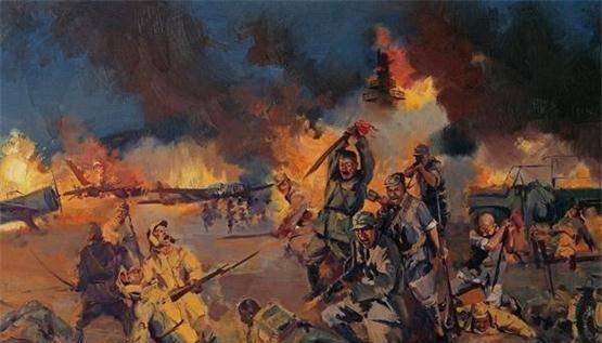 最著名抗战英雄,夜袭阳明堡掩护战友牺牲,老家大道以他名字命名_飞机