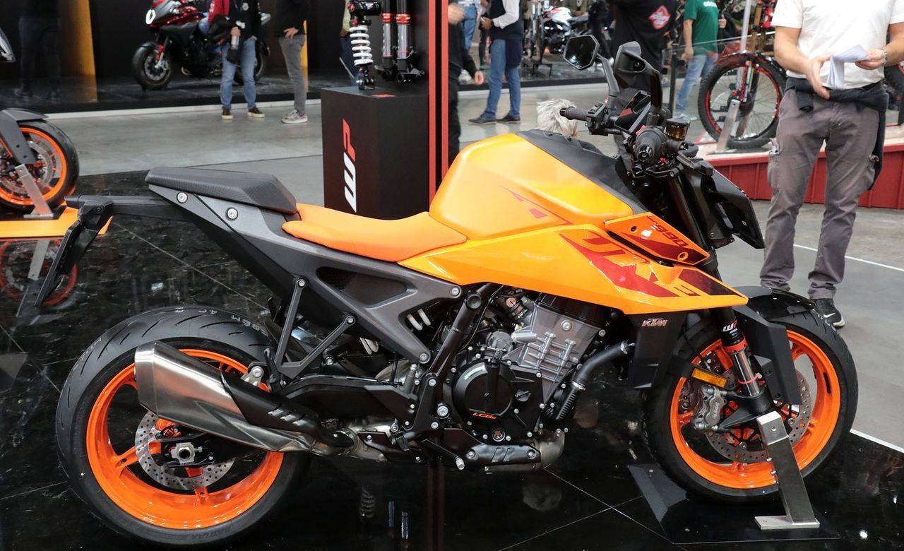 米兰车展ktm 990 duke,挑战世人审美观_搜狐汽车_搜狐网