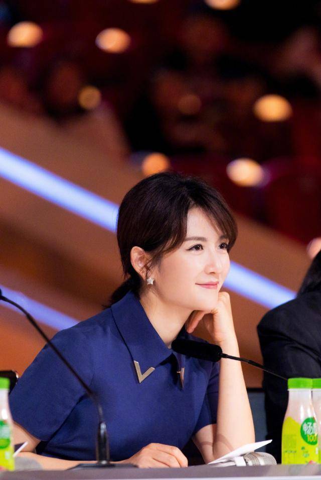 38岁谢娜最近换短发造型,时髦的一发不可收拾,波波头可以这样剪_发型