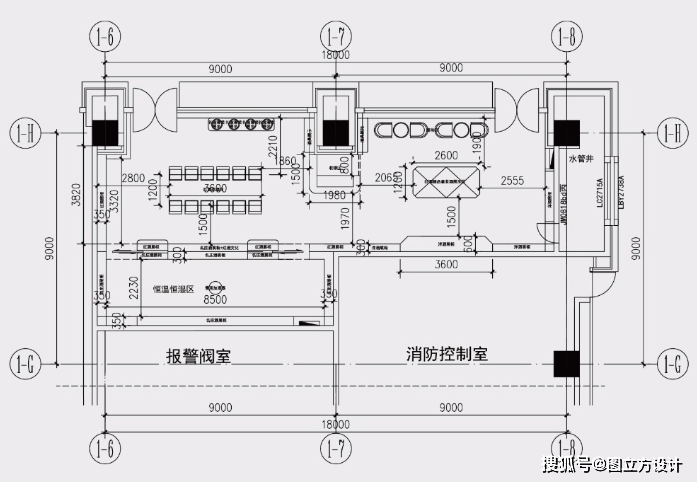 烟酒柜图纸图片