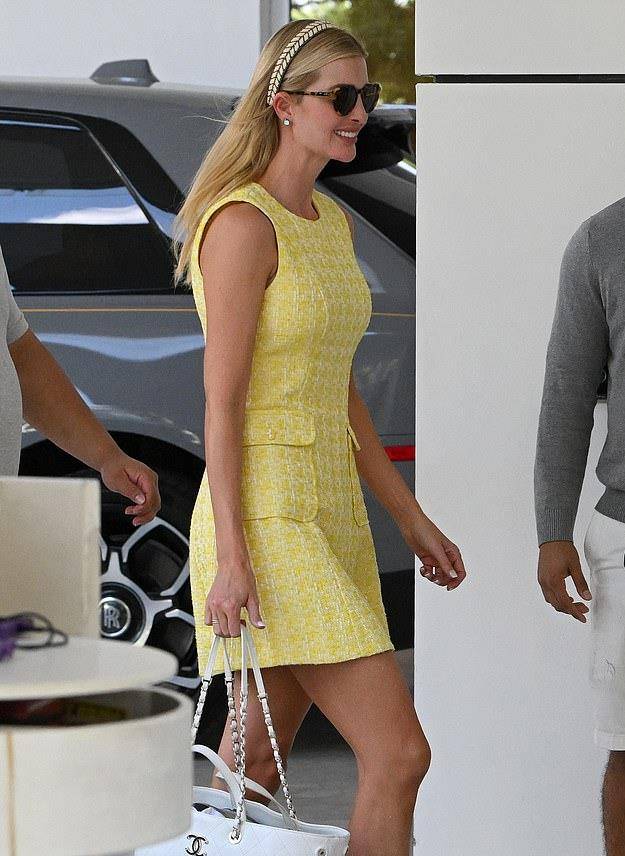 伊万卡最新造型真是精致啊!