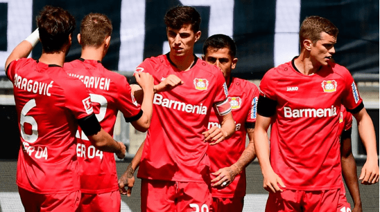 勒沃库森创历史连胜纪录,药厂硬朗逆袭欧洲舞台