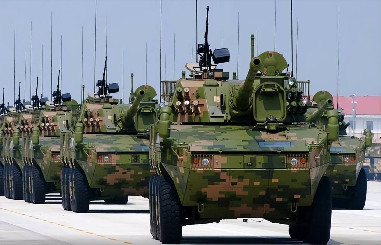 ztl-11式轮式装甲突击车,火力打击和机动性突出,陆军重要装备_我军