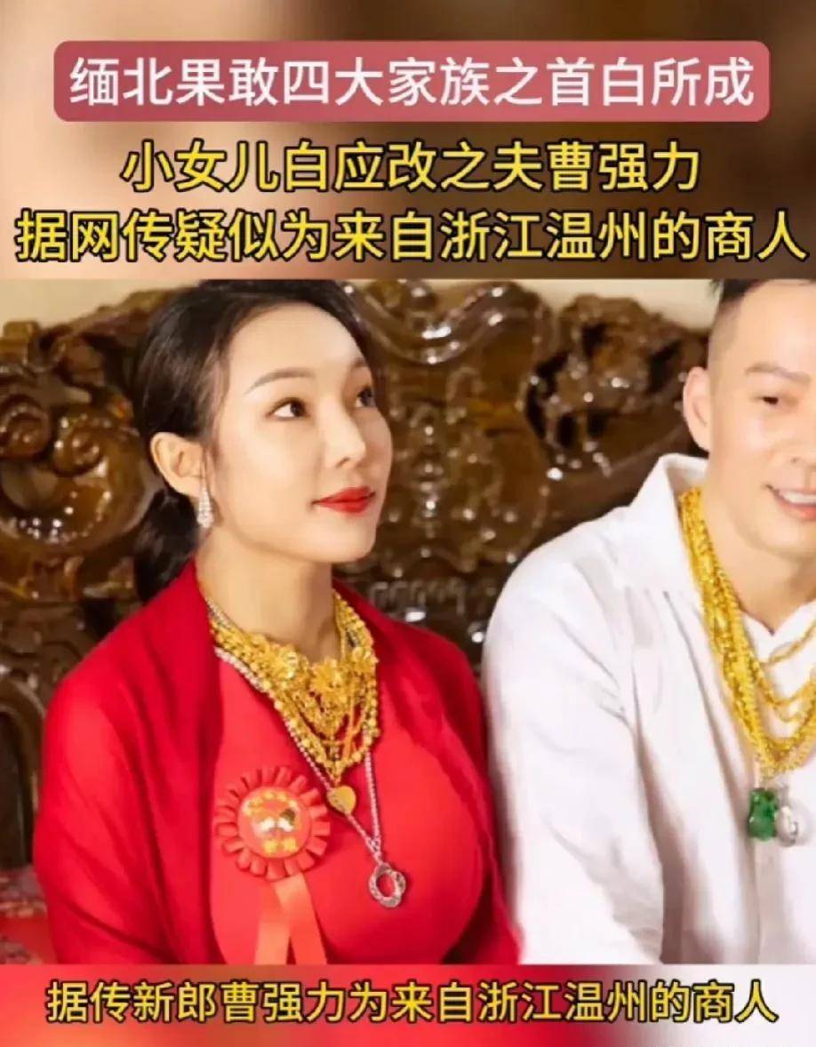 是浙江温州的闲散人员,却在果敢受到了果敢王白所成女儿白应改的青睐