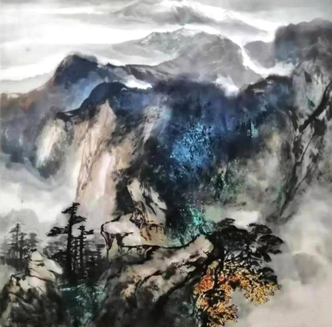 丹青墨韵展风采——画家罗智军绘画作品欣赏_乐山_中国_四川省