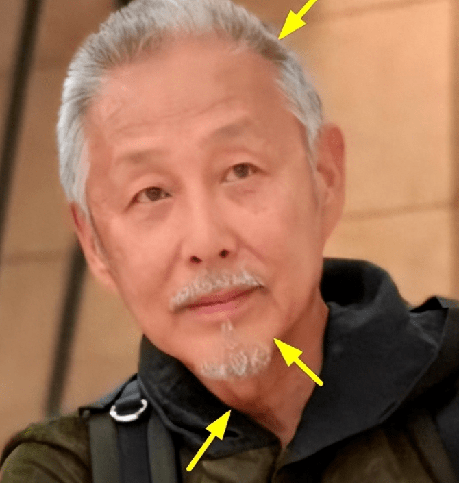 68岁陈道明头发胡子已全白,网友感叹:偶象真的老了_明星_显得_因为