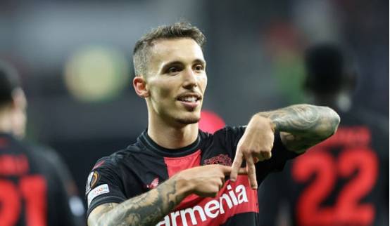 11场6球4助攻炮轰德甲的勒沃库森核心的心愿我要为皇马效力_格里马尔