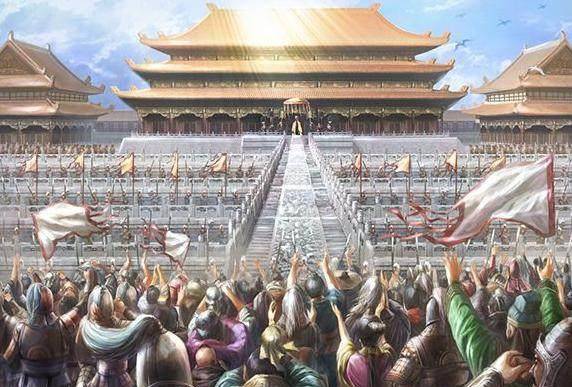 拿下荆州,益州两地将它打造成一个独立王国,东边与孙权联合,等到天下