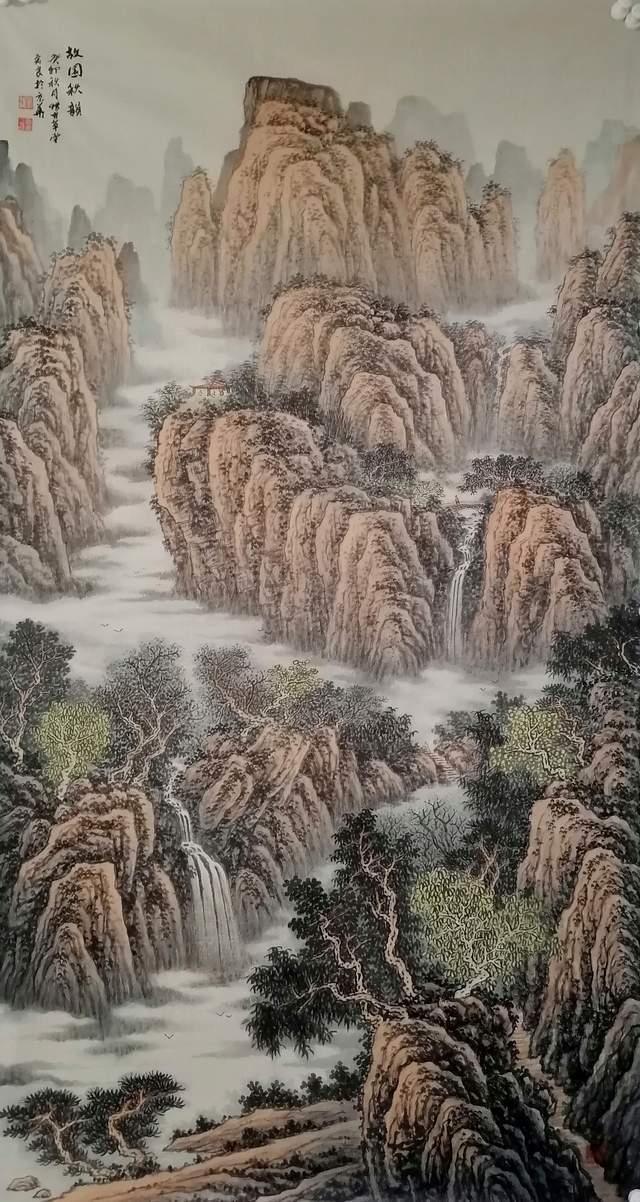 中国当代书画研究院副院长,文化部中国山水画创作院画家,现为:刘宏良