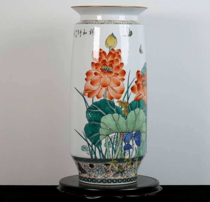 大御瓷器江月光——国大师陆如关门弟子,古彩青花无一不通,花鸟鱼虫