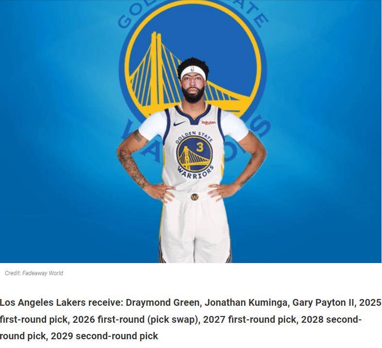 格林辅佐詹姆斯,浓眉联手库里迎结局_湖人队_安东尼戴维斯_勇士队