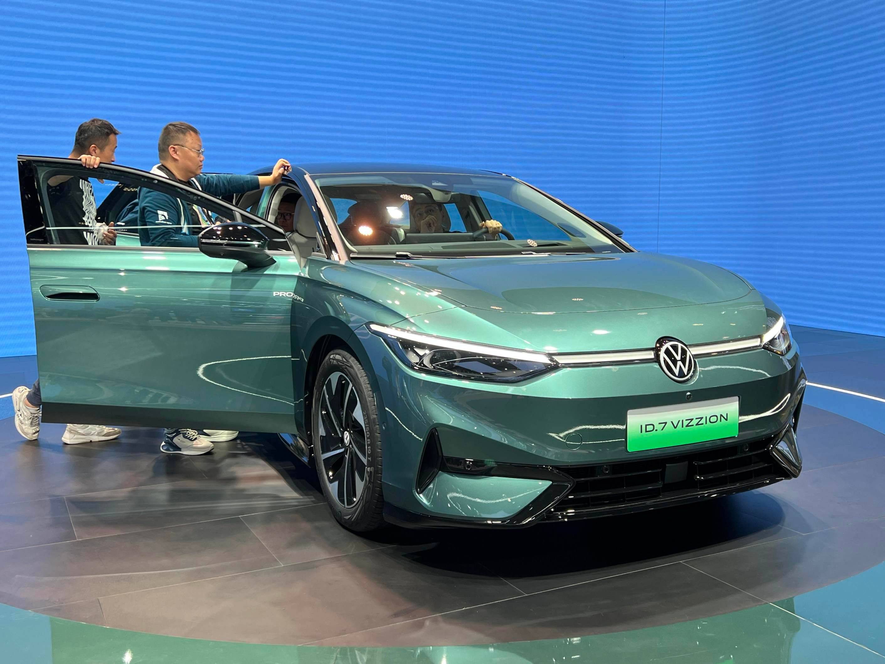 大众丨大众id.7 vizzion预售,预售价23.