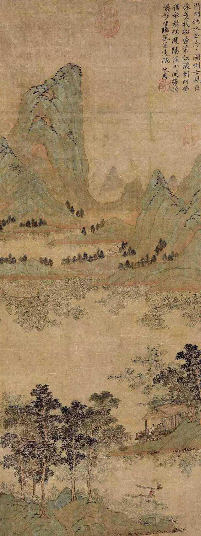 明四家”之沈周、文徵明、唐寅、仇英——你最喜欢谁的画作？_征明_